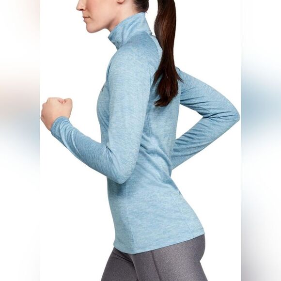 Under Armour Women's Tech Twist ½ Zip Long-Sleeve Pullover Size M - Picture 12 of 12